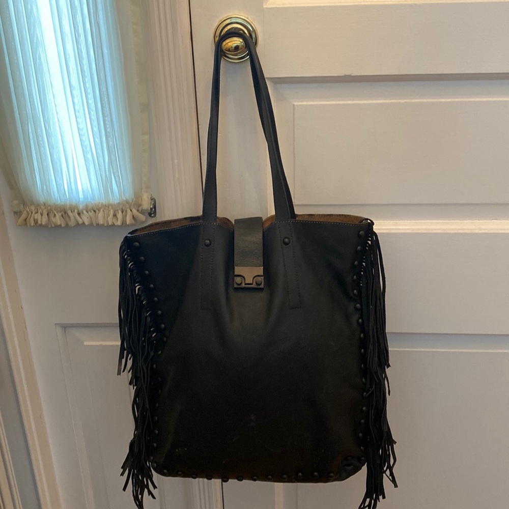 Loeffler Randall Leather Tote Bag
